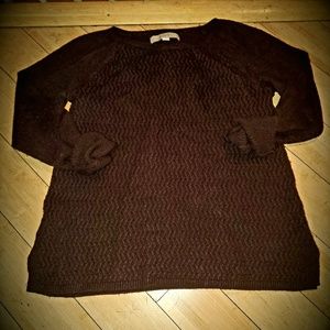 Basketweave sweater